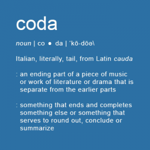 CODA definition graphic