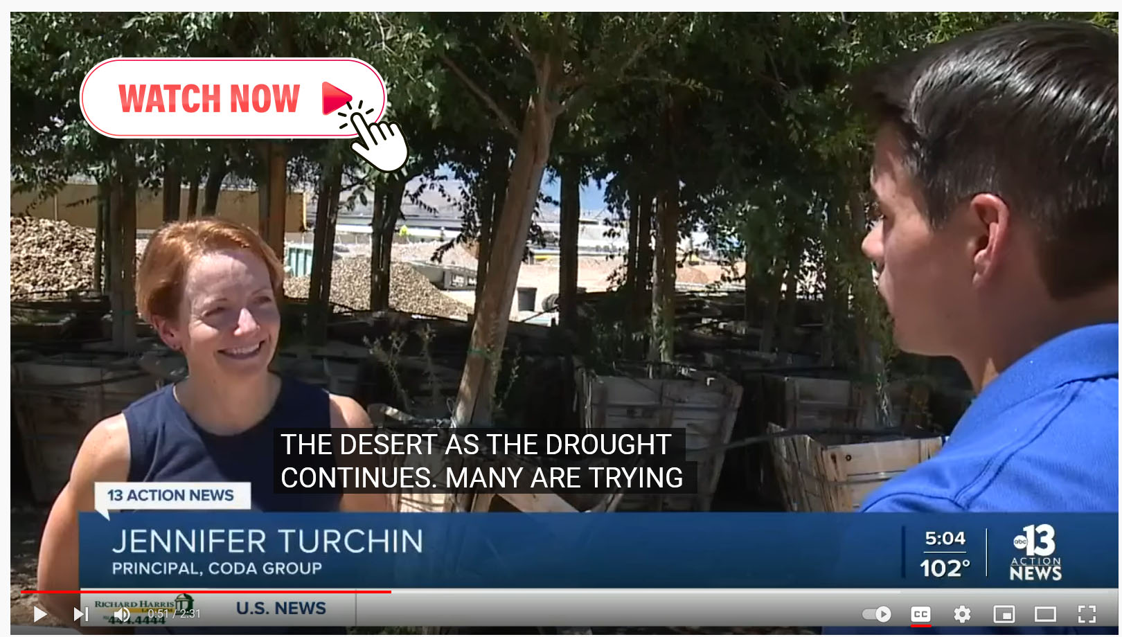 Jennifer Turchin interviewed by KTVN News about sustainability